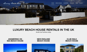 Luxurybeachhouserental.com thumbnail