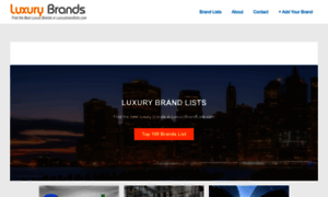 Luxurybrandlists.com thumbnail