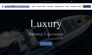 Luxurydaycharters.com thumbnail