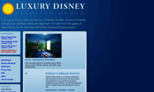 Luxurydisneyvacationhomes.com thumbnail