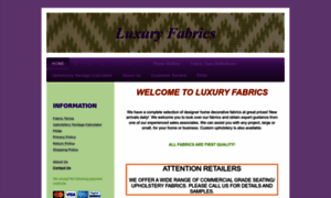 Luxuryfabricsnc.com thumbnail