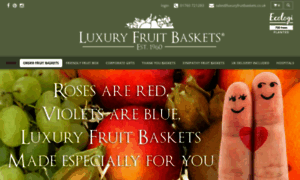 Luxuryfruitbaskets.co.uk thumbnail