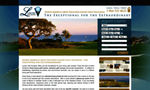 Luxurygolfescapes.com thumbnail