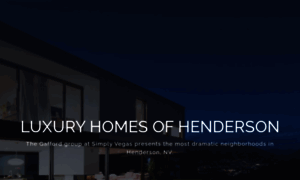 Luxuryhomesofhenderson.com thumbnail