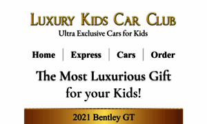 Luxurykidscarclub.com thumbnail