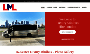 Luxuryminibuslondon.co.uk thumbnail