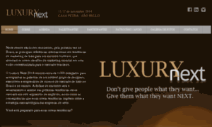 Luxurynext.com.br thumbnail