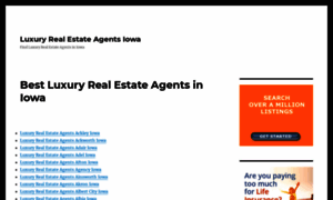 Luxuryrealestateagentsiowa.com thumbnail