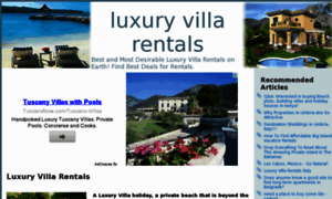 Luxuryvillarentals.org thumbnail