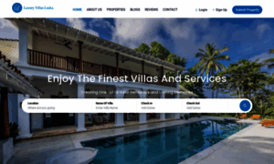 Luxuryvillassrilanka.com thumbnail