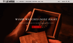 Luxwoodwatches.com thumbnail