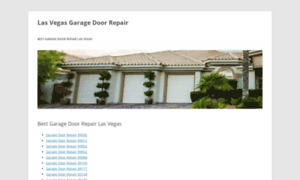 Lvgaragedoorrepair.net thumbnail