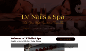 Lvnailsandspa.com thumbnail