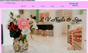 Lvnailsspa.com thumbnail