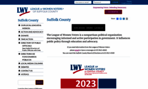 Lwv-suffolkcounty.org thumbnail