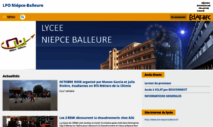 Lyc-niepce-balleure-chalon-sur-saone.eclat-bfc.fr thumbnail