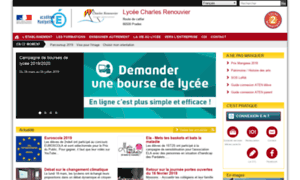 Lycee-charles-renouvier.com thumbnail