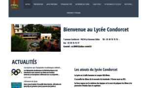 Lycee-condorcet.com thumbnail
