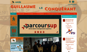 Lycee-guillaumeleconquerant.fr thumbnail