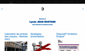 Lycee-jean-rostand.fr thumbnail