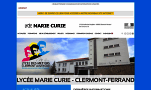 Lycee-mariecurie.fr thumbnail
