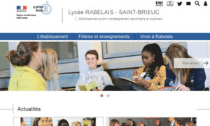 Lycee-rabelais-saint-brieuc.ac-rennes.fr thumbnail