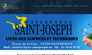 Lycee-saintjoseph.eu thumbnail