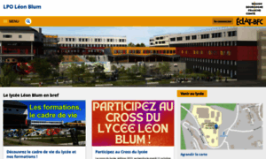 Lyceeblum-creusot.fr thumbnail