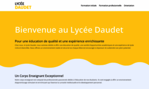 Lyceedaudet.fr thumbnail