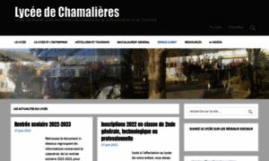 Lyceedechamalieres.fr thumbnail