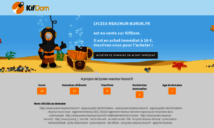 Lycees-reaumur-buron.fr thumbnail