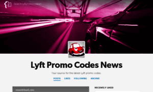 Lyftpromocodesnews.tumblr.com thumbnail