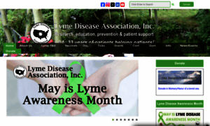 Lymediseaseassociation.org thumbnail