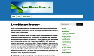 Lymediseaseresource.com thumbnail