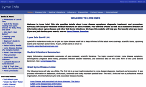 Lymeinfo.net thumbnail