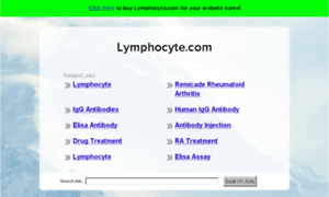 Lymphocyte.com thumbnail