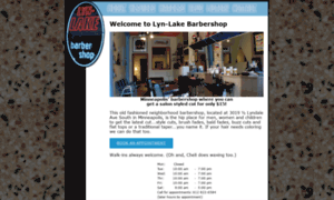 Lyn-lakebarbershop.com thumbnail