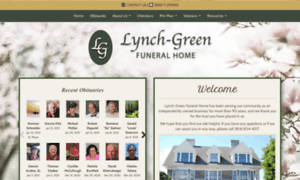 Lynchgreenfuneralhome.com thumbnail