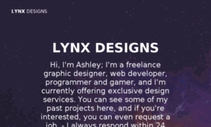 Lynxdesigns.co.uk thumbnail