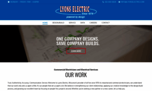 Lyons-electric.com thumbnail