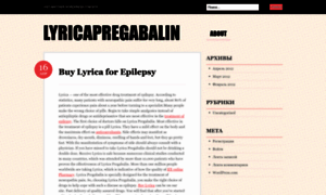 Lyricapregabalin.wordpress.com thumbnail