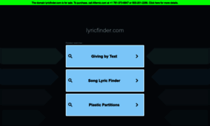 Lyricfinder.com thumbnail