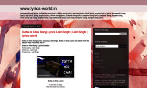 Lyrics-world.in thumbnail