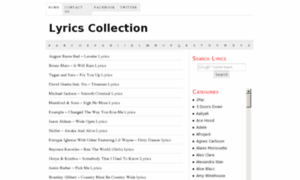 Lyricscollection.org thumbnail