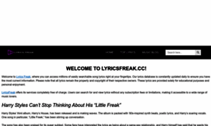 Lyricsfreak.cc thumbnail