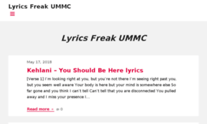 Lyricsfreak.ummc-icare.org thumbnail