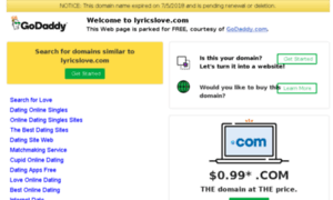 Lyricslove.com thumbnail