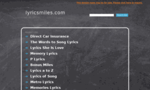 Lyricsmiles.com thumbnail