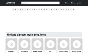 Lyricsonic.com thumbnail