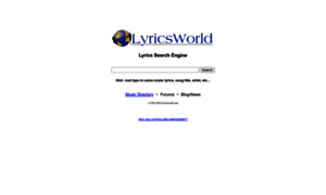 Lyricsworld.com thumbnail